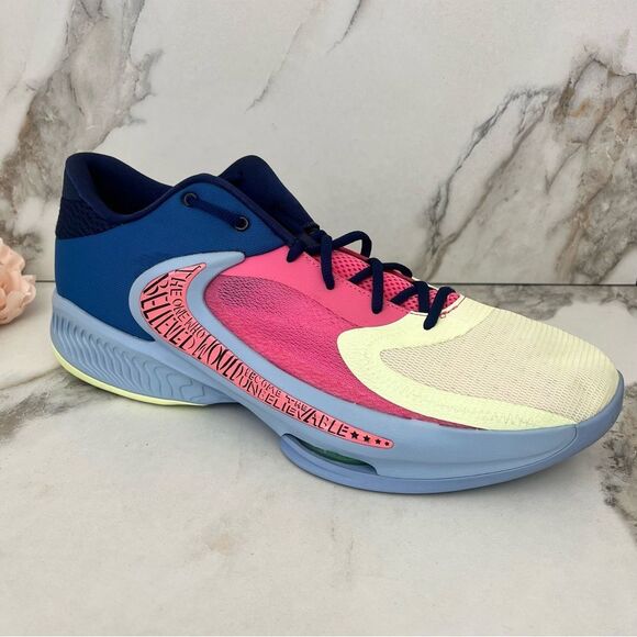 NIKE Zoom Freak 4 EP Sneakers in Marina Blue Size 18 - Picture 3 of 16